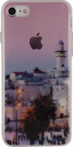 Apple iPhone 7 Hoesje - Xccess - Serie - TPU Backcover - Clear City - Hoesje Geschikt Voor Apple iPhone 7