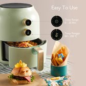 Heteluchtfriteuse-Heteluchtfriteuse zonder olie Elektrische friteuse zonder olie Ovengroen