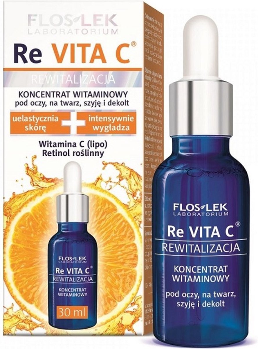 Re Vita C Revitaliserend Oog vitamineconcentraat voor gezicht hals en décolleté 30ml