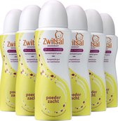 Zwitsal - Deodorant Spray - Poederzacht - 6 x 100 ml - Voordeelverpakking