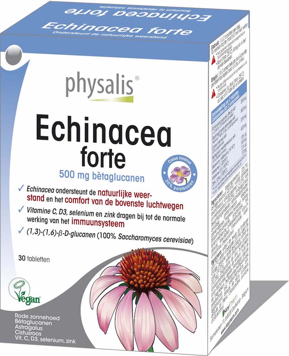Bol.com Physalis Echinacea forte - 30 tabletten aanbieding