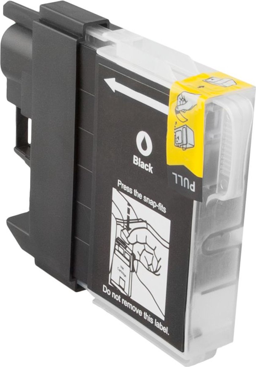 Geschikt voor Brother 985 / LC-985 XL Zwart - Geschikt voor Brother DCP J125 J140W J315W J515W MFC J220 J265W J410 J415W - Inktpatroon - inktcartridge - inkt