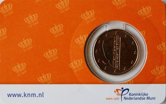 Thumbnail van een extra afbeelding van het spel Coincard: 50ste verjaardag Koning Willem-Alexander met 50 cent 2017