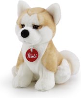Trudi - Classic Hond Akita Ascanio (S-22663) - Pluche knuffel - Ca. 21 cm (Maat S) - Geschikt voor jongens en meisjes - Beige/Wit
