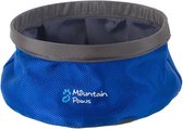 opvouwbare waterbak honden 17 cm polyester blauw