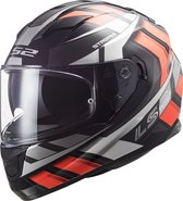 LS2 FF320 Stream Evo Loop Zwart Fluo Oranje Integraalhelm - Maat XL - Helm