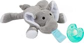 Fopspeen - Speen knuffel - Speen met knuffel - Olifant