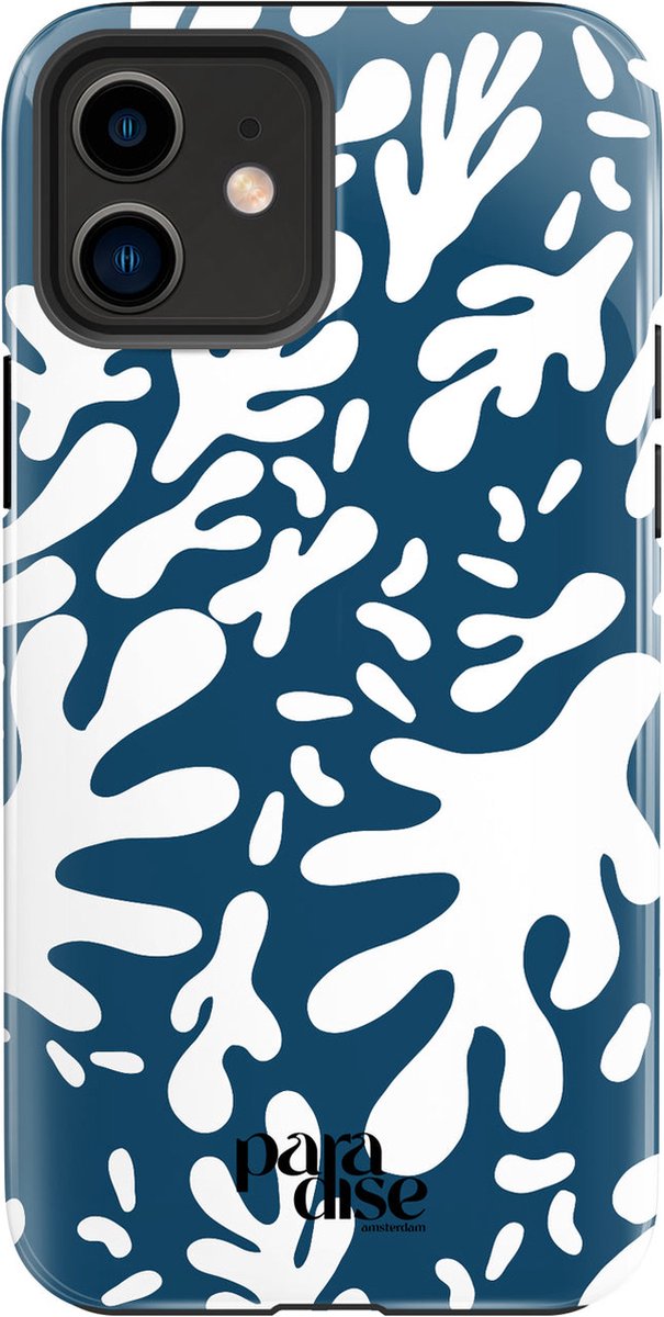 Paradise Amsterdam 'Caribbean Coral' Fortified Phone Case / Telefoonhoesje - iPhone 12