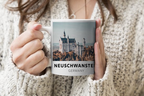 Mug - Tasse à café - Allemagne - Architecture - Kasteel - Mugs - 350 ML - Tasse - Tasses à café - Tasse à thé
