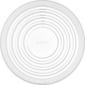 Mepal - Couvercle micro-ondes Cirqula rond - Transparent - va au lave-vaisselle