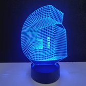 3D LED Lamp - Letter Met Naam - Gwen