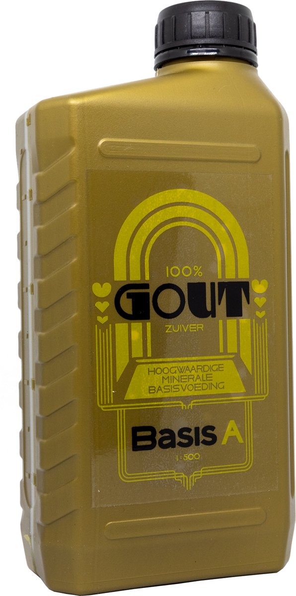 Gout basis Hydro A&B 1 ltr kweken bloei groei stimulator planten voeding