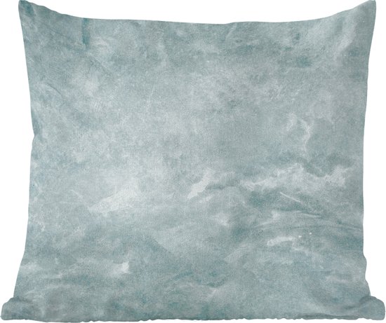 Coussins décoratifs - Oreillers Salon - 45x45 cm - Clair - Wit - Grijs - Béton