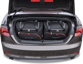 AUDI A5 CABRIO 2017+ 4-delig Reistassen op maat Auto Interieur Kofferbak Organizer Accessoires