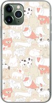 Geschikt voor iPhone 11 Pro hoesje - Patronen - Hond - Hondenvoer - Jongens - Meisjes - Kinderen - Kind - Siliconen Telefoonhoesje