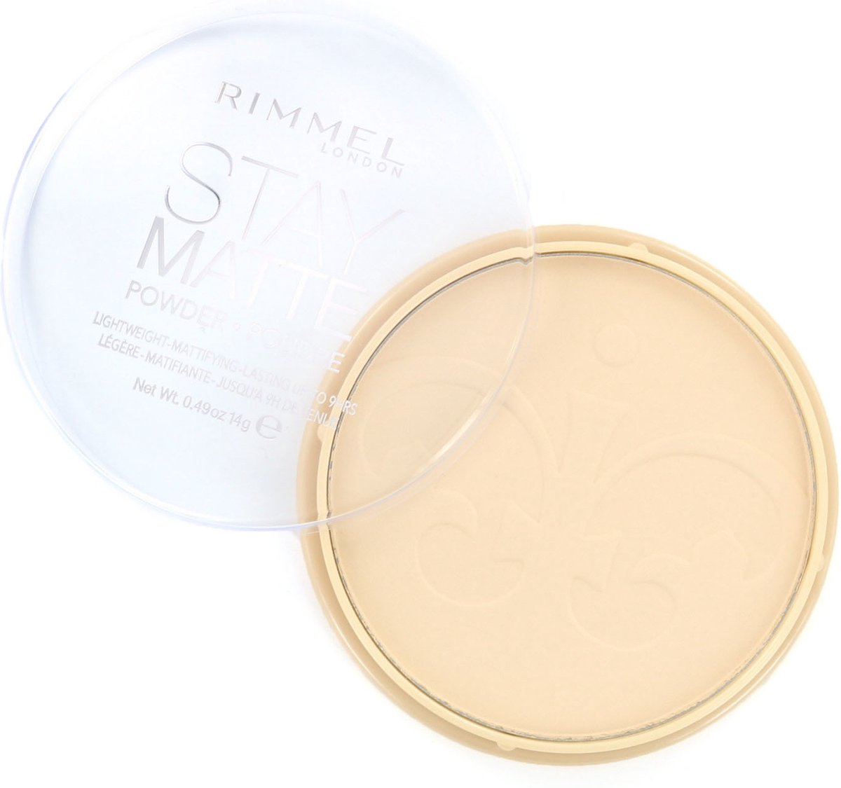 Rimmel London Stay Matte Pressed Powder 001 Transparent