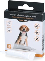 Knock Pest Control Vlooienband – Tekenband – Hond 5 tot 15 kg - 1 maand beschermd - vlooiendruppels - tekendruppels - Regen en waterbestendig - 100% gifvrij