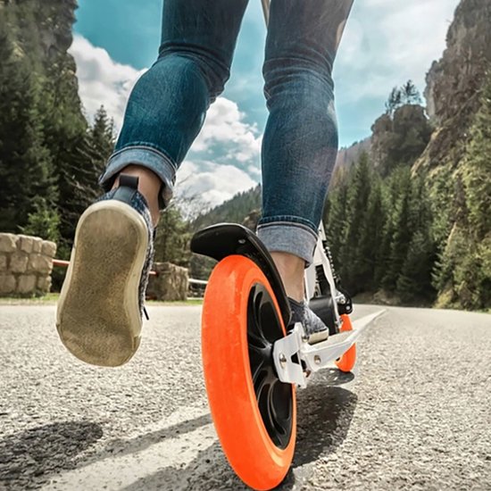 Lionelo Luca Step - Opvouwbare Scooter tot 100 kg - ABEC-7 Lagers - 200 mm Wielen - ShockResist Demping - 3 Hoogte-instellingen - Antislip Platform - Tieners & Volwassenen