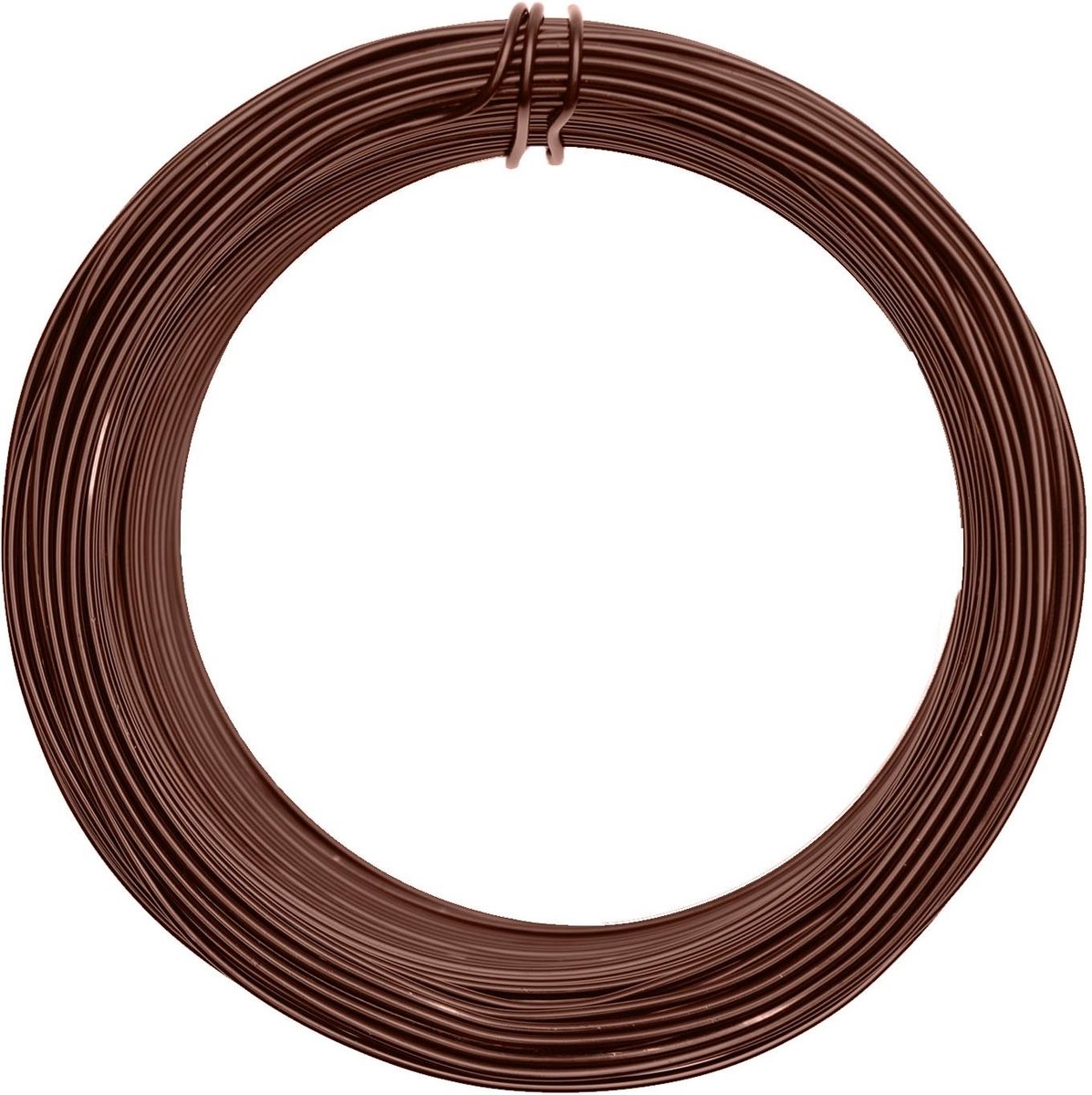 Vaessen Creative Aluminium Draad - 2mm - 50m - Bruin