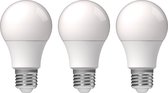ProLong LED Lamp E27 - Mat - A60 Peertje - 4.9W (40W) - Warm wit - 3 lampen