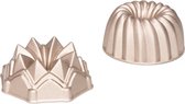mini tulband 10 cm gietaluminium rosé 2-delig