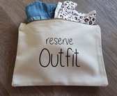 Reserve Outfit opbergzak - Reserve kleertjes baby - Organizer zakje mombag / luiertas