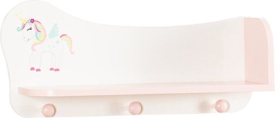 Garybank Houten regenboogplank wanddecoratie voor meisjes