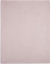 Jollein Couverture Berceau 75x100cm Basic Knit - Pink Pâle/Polaire