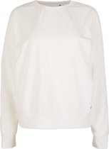 O'Neill Sweatshirt Women Essential Structure Crew White Xs - White 97% Polyester, 3% Elastaan