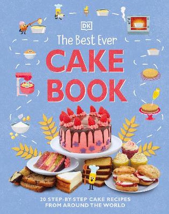 DK's Best Ever Cook Books-The Best Ever Cake Book - cover