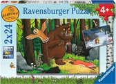 Puzzel 2x24 stukjes The Gruffalo