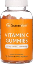 GummYum!™ Vitamin C Gummies - Vegan/Vegetarian - Natural Orange Flavor - 60 Gummies