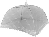 Parapluie alimentaire 30x30cm - couvercle alimentaire 30x30x21cm - hotte anti-mouches