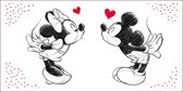 Disney Minnie & Mickey Mouse Bad Handdoek - Strandlaken - 70 x 140CM