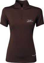 Harry's Horse - Shirt Monaco - Korte mouwen Shirt - Black Coffee - Maat XL
