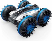 Bestuurbare auto XL - Amfibie Voertuig - Stunt auto 360° - Blauw - Voor meerdere ondergronden - Kan in het water, sneeuw of op het land - Afstandsbestuurbare Auto - Radiografisch Bestuurbare 