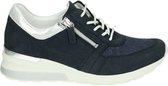 Waldlaufer 939H01 H-CLARA - Volwassenen Dames veterschoenen - Kleur: Blauw - Maat: 41