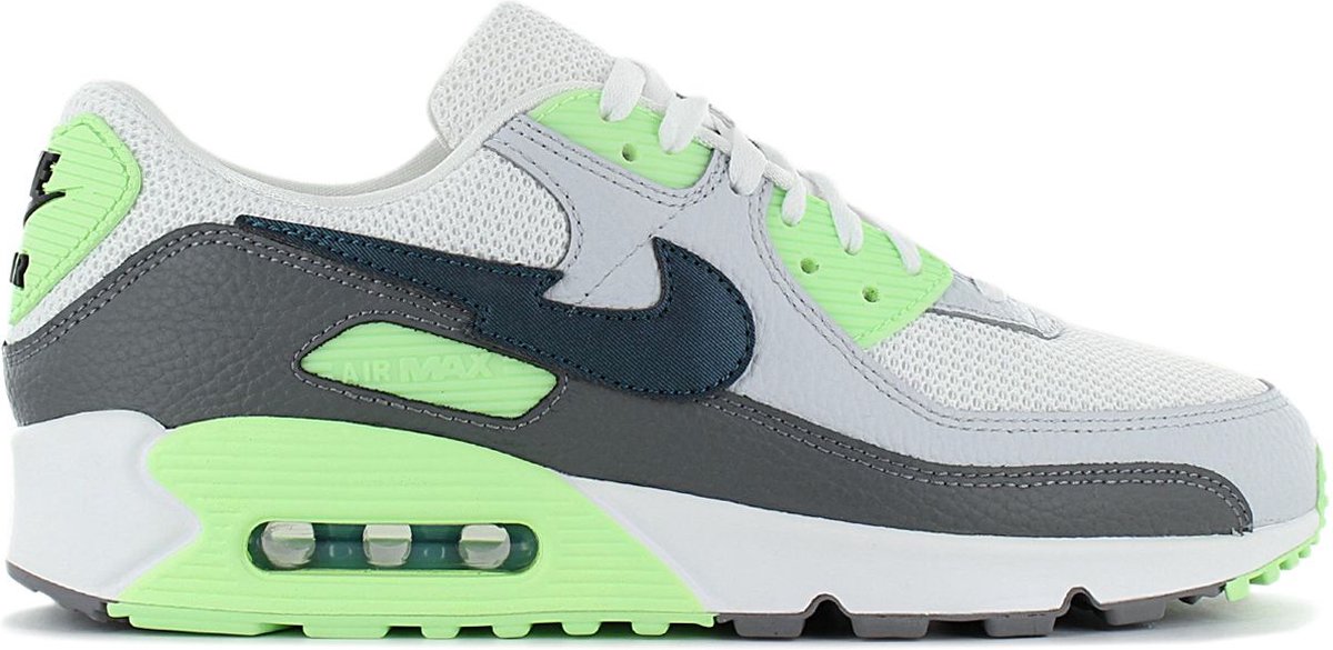 Nike Nike Air Max 90 Heren Sneakers Sport Casual Schoenen DJ6897-100 Wit
