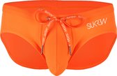 Sukrew Torrent Zwemslip Tangerine Oranje - Maat L - Heren Zwembroek - Speedo