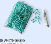 200 lancetten 30G en prikpen | INKETOSE