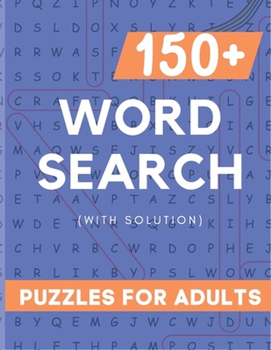 Word Serach Puzzle Book for Adult: 150+ Large Print Word Ser ... - cover