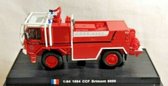 1984 CCF Brimont 5000 (12cm) - Del Prado 1:64 {Modelauto - Schaalmodel - Miniatuurauto - Brandweer - Brandweerauto}