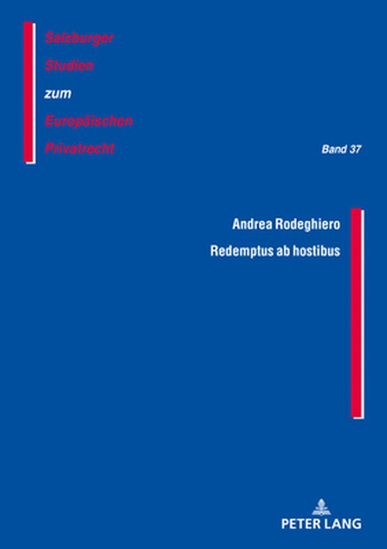 Salzburger Studien zum Europaeischen Privatrecht 37 - Redemp ... - cover