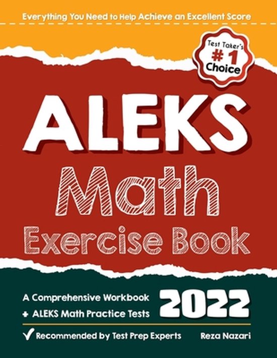 ALEKS Math Exercise Book: A Comprehensive Workbook + ALEKS M ... - cover