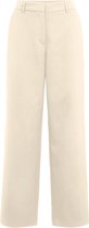 VILA VIKAMMAS HW TAILORED PANT Dames Broek Sandshell - Maat 36