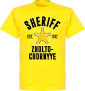 Sheriff Established T-shirt - Geel - L