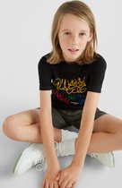 O'Neill T-Shirt Boys SNSC Black Out - B 104 - Black Out - B 100% Katoen Round Neck