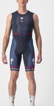 Castelli Koersbroek Heren Blauw - Quick-Step Alpha Vinyl COMPETIZIONE BIBSHORT BELGIAN BLUE-3XL