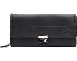 Horeca portemonnee - Kelnerbeurs - Horeca - Horeca portefeuille - Taxi portemonnee - Biljethouder - Koopmansbeurs - Horeca portemonnee leer - Kelner portefeuille - Leer - Horeca portemonnee leer - Zwart - Sale - Outlet - Kelner - Slot