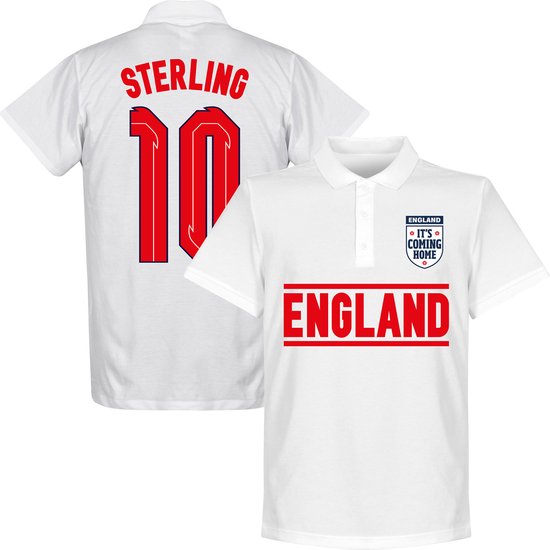 Engeland Sterling 10 Team Polo - Wit